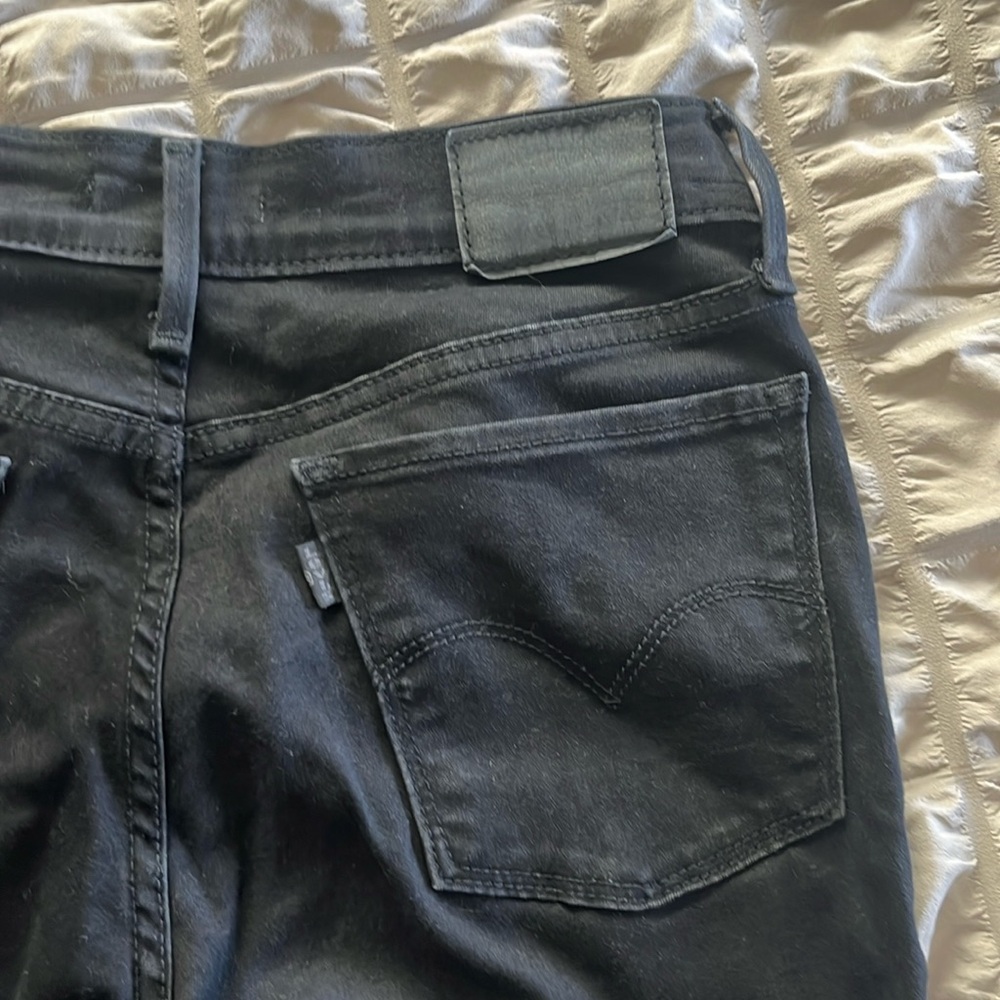 Levi's Women 710 Super Skinny Jeans 29 black